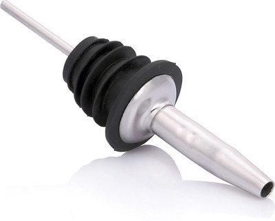 Urban Snackers Steel Bottle Stopper(Steel, Black)