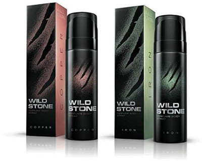 Wild Stone Copper And Iron Combo Pack 2 (120 ML) Deodorant Spray - For Men(240 ml, Pack of 2)
Wild Stone Copper And Iron Combo Pack 2 (120 ML) Deodorant Spray - For Men(240 ml, Pack of 2)