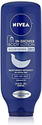Nivea Body In-shower Nourishing Body Lotion For Very Dry Skin, pack Of 2(400 ml)
Nivea Body In-shower Nourishing Body Lotion For Very Dry Skin, pack Of 2(400 ml)