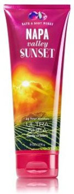 Bath & Body Works NAPA VALLEY SUNSET Signature Collection Ultra Shea Body Cream(226 g)
Bath & Body Works NAPA VALLEY SUNSET Signature Collection Ultra Shea Body Cream(226 g)