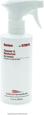 Hollister Restore Cleanser & Moisturizer-packaging: Trigger Spray - Uom = Each 1(340 ml)
Hollister Restore Cleanser & Moisturizer-packaging: Trigger Spray - Uom = Each 1(340 ml)