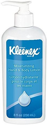 Kleenex Moisturizing Hand Body Lotion (35363) White, Fresh Scent, 12 Bottles / Case(236 ml) 
Kleenex Moisturizing Hand Body Lotion (35363) White, Fresh Scent, 12 Bottles / Case(236 ml)