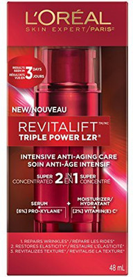 L'Oreal Skin Care Revitalift Triple Power Intensive Skin Revitalizer Serum + Moisturizer(48 ml)
L'Oreal Skin Care Revitalift Triple Power Intensive Skin Revitalizer Serum + Moisturizer(48 ml)