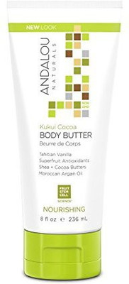 Andalou Naturals Body Butter, Kukui Cocoa(236 ml)