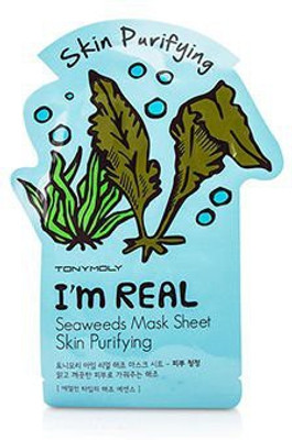 Tonymoly I'm Real Seaweed Mask Sheet - Skin Purifying(21 ml)