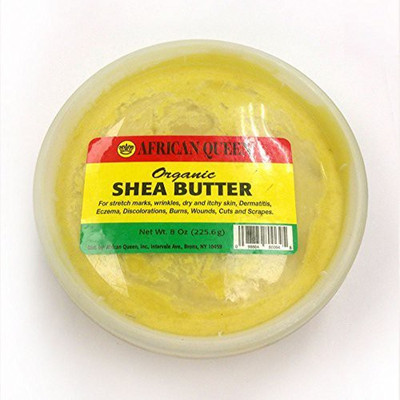 AFRICAN QUEEN Organic Shea Butter(225.6 g)