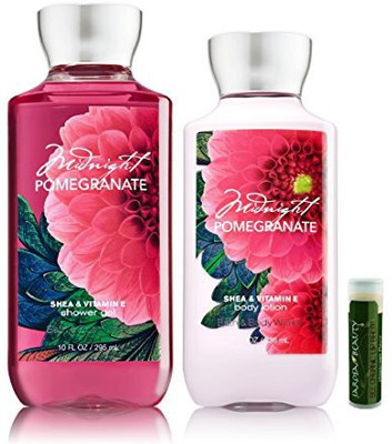 Bath & Body Works Midnight Pomegranate Body Lotion & 10oz Shower Gel Gift Set(226.72 g)
Bath & Body Works Midnight Pomegranate Body Lotion & 10oz Shower Gel Gift Set(226.72 g)