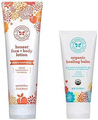 The Honest Company Honest Company Apricot Kiss Face + Body Lotion & Organic Healing Balm(240.89 g)
The Honest Company Honest Company Apricot Kiss Face + Body Lotion & Organic Healing Balm(240.89 g)