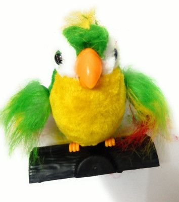DINAARKAN FUNNY TALKING PARROT WITH BATTERIES(Multicolor)