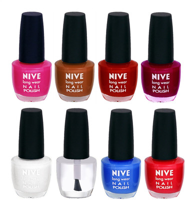 Nive Colour Blast Nail Lacquer (Set of 8 Nail Polish) 3005201739 Multicolor(Pack of 8)
Nive Colour Blast Nail Lacquer (Set of 8 Nail Polish) 3005201739 Multicolor(Pack of 8)