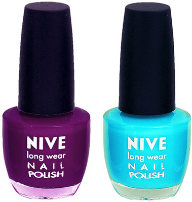 Nive Colour Blast Nail Polish2003201613 Purple, Blue(Pack of 2)
Nive Colour Blast Nail Polish2003201613 Purple, Blue(Pack of 2)