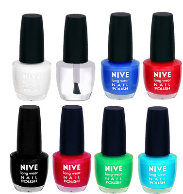 Nive Colour Blast Nail Lacquer (Set of 8 Nail Polish) 3005201743 Multicolor(Pack of 8)
Nive Colour Blast Nail Lacquer (Set of 8 Nail Polish) 3005201743 Multicolor(Pack of 8)