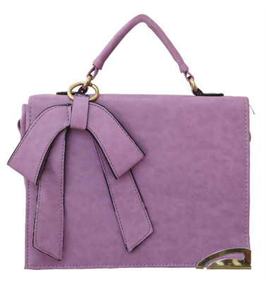 Heels & Handles Women Formal Pink PU Satchel
