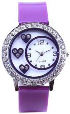 LEBENSZEIT BLUE DIAMOND STUDDED DESIGNER HEART SHAPE DIAL LATEST FASHION Watch - For Girls
LEBENSZEIT BLUE DIAMOND STUDDED DESIGNER HEART SHAPE DIAL LATEST FASHION Watch - For Girls