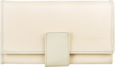 Louise Belgium Casual White Clutch