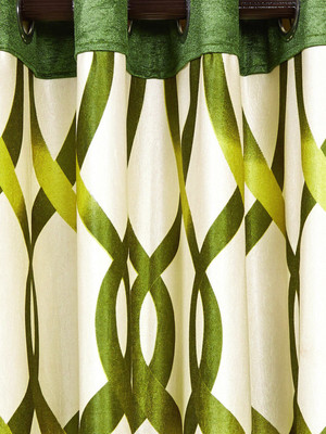Cortina 150 cm (5 ft) Polyester Window Curtain Single Curtain(Floral, Green)
Cortina 150 cm (5 ft) Polyester Window Curtain Single Curtain(Floral, Green)