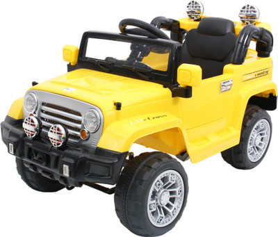 Toyhouse SUV Jeep 6V Rechargeable Jeep Battery Operated Ride On(Yellow), Multicolor
Toyhouse SUV Jeep 6V Rechargeable Jeep Battery Operated Ride On(Yellow), Multicolor