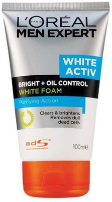 L'Oreal Paris Men Expert White Activ Bright + Oil Control White Foam Face Wash(100 ml)
L'Oreal Paris Men Expert White Activ Bright + Oil Control White Foam Face Wash(100 ml)