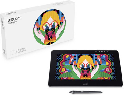 WACOM cintiq pro 13" DTH1320/K4-C 14.75 x 9.75 inch Graphics Tablet(Black)
WACOM cintiq pro 13" DTH1320/K4-C 14.75 x 9.75 inch Graphics Tablet(Black)