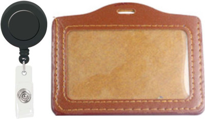 TheFlauntStore Plastic ID Badge Holder(Pack of 2)