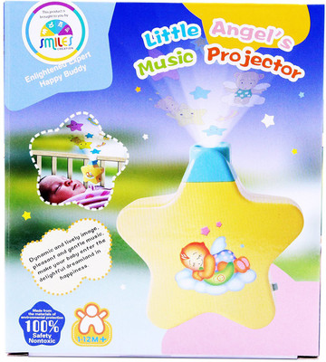 Zurie Toy Collection Star Angel's Music projector for Infants with Star Light(Yellow)
Zurie Toy Collection Star Angel's Music projector for Infants with Star Light(Yellow)