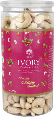 Ivory lightly salted cashew(550 g, Mason Jar)