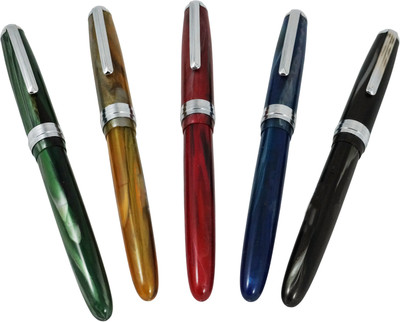 Auteur Special Designer Collection Marble finish Acrylic Three in One Ink System (Cartridge, Eye Dropper and Converter Pump) Fountain Pen(Pack of 5)
Auteur Special Designer Collection Marble finish Acrylic Three in One Ink System (Cartridge, Eye Dropper and Converter Pump) Fountain Pen(Pack of 5)