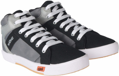 Unistar Canvas Shoes For Men(Grey, Black