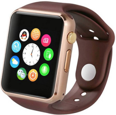 Vellora GT08A1 Brown Smartwatch(Brown Strap Regular)