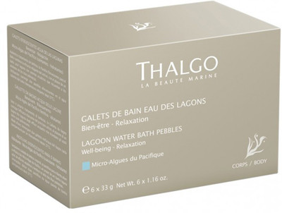 Thalgo Lagoon Water Bath Pebbles 6x33gr(198 g, Pack of 6)