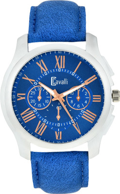 Cavalli CW 361 Trendy Blue Dial Watch - For Men
