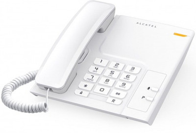 Alcatel T-26 Corded Landline Phone(White)