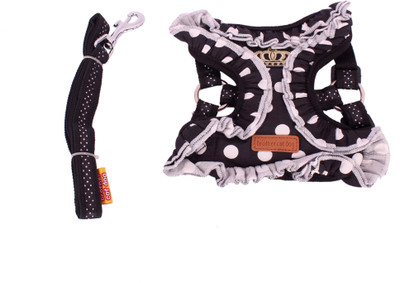 Sri T-shirt for Dog(Polka Dot Black White)