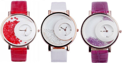 Shivam Retail SR-29 Stylish Moving Beads Different Color Pack Of 3 Watch - For Girls
Shivam Retail SR-29 Stylish Moving Beads Different Color Pack Of 3 Watch - For Girls