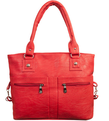 Louise Belgium Hand-held Bag(Red)