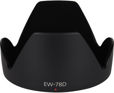 Axcess EW-78D For CANN Eos Camera Lens Hood(72 mm, Black)