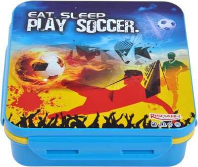 Rishabh Foody 1 Containers Lunch Box(750 ml), Blue