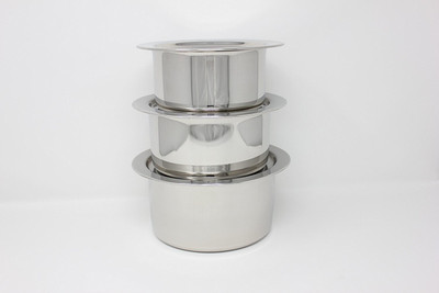 Premium Stainless Steel Heavy Gauge Tope (Cooking Pot) - Stainless Steel Pot 1 L with Lid(Stainless Steel), Silver
Premium Stainless Steel Heavy Gauge Tope (Cooking Pot) - Stainless Steel Pot 1 L with Lid(Stainless Steel), Silver