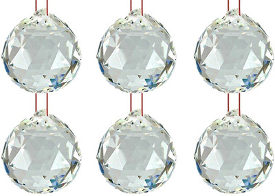 Vyne Vyne combo of 6 crystal ball for positive energy Decorative Showpiece - 4 cm(Crystal, White)
Vyne Vyne combo of 6 crystal ball for positive energy Decorative Showpiece - 4 cm(Crystal, White)
