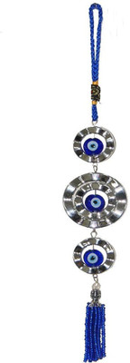 Vyne Vyne Triple Evil Eye Protection Car Door Hanging Showpiece - 24 cm Decorative Showpiece - 9 cm(Plastic, Black)
Vyne Vyne Triple Evil Eye Protection Car Door Hanging Showpiece - 24 cm Decorative Showpiece - 9 cm(Plastic, Black)