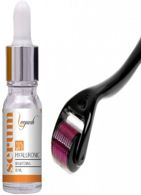 Lee posh Dermaroller 1 mm With Vitamin C Hyaluronic Acid 10% Serum Antiageing Fairness De-Tanning(110 g)
Lee posh Dermaroller 1 mm With Vitamin C Hyaluronic Acid 10% Serum Antiageing Fairness De-Tanning(110 g)
