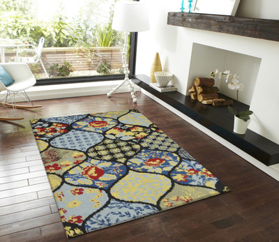 PRESTO BAZAAR Yellow, Blue, Black Polyester Area Rug(180 cm X 270 cm), Black;blue;yellow
PRESTO BAZAAR Yellow, Blue, Black Polyester Area Rug(180 cm X 270 cm), Black;blue;yellow