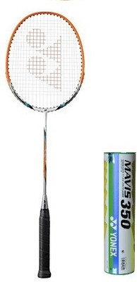 Yonex Nanoray 5 With Mavis 350 Badminton Kit