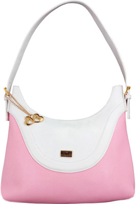 Anglopanglo Satchel(Pink, White)