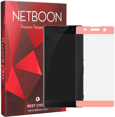 Netboon Tempered Glass Guard for Sony Xperia XA(Pack of 1), Rose gold