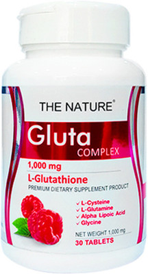 The Nature Gluta Glutathione Complex Skin Whitening Skin Fairness (30 Tablets)(0.3 g)
The Nature Gluta Glutathione Complex Skin Whitening Skin Fairness (30 Tablets)(0.3 g)