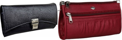 Rapidcostore Casual Black, Maroon Clutch 
Rapidcostore Casual Black, Maroon Clutch