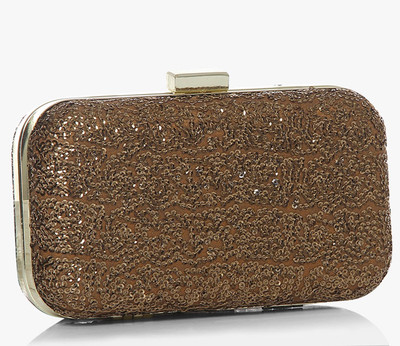 Peperone Casual Brown Clutch