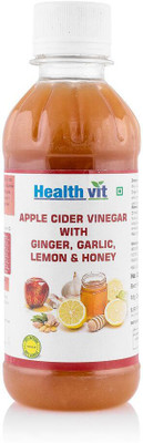 HealthVit Apple Cider Vinegar With Ginger,Garlic,Lemon & Honey 250ml Apple Cider Vinegar(Apple Flavored)
HealthVit Apple Cider Vinegar With Ginger,Garlic,Lemon & Honey 250ml Apple Cider Vinegar(Apple Flavored)