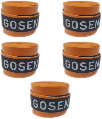 Gosen OG106 Super Tacky Grip Orange Pack of 3 Extra Tacky Grip(Orange, Pack of 3)